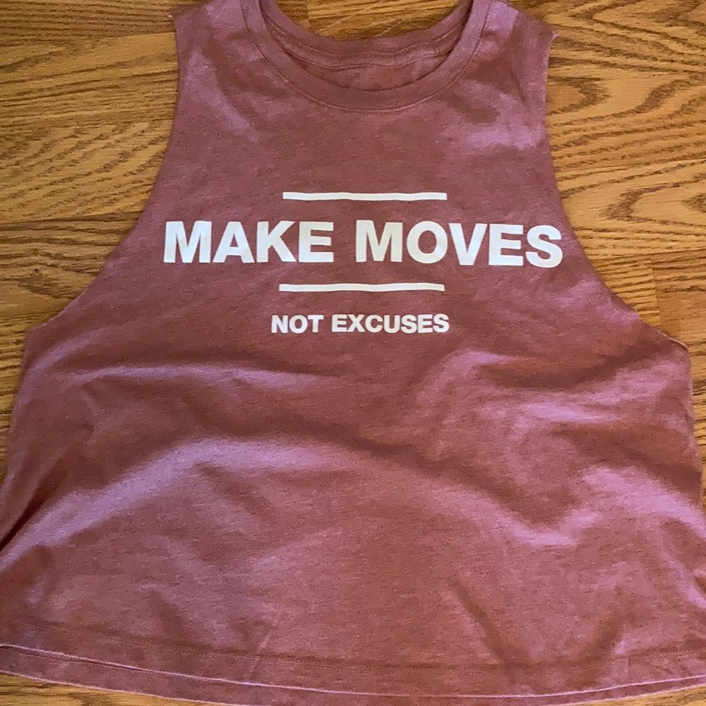 Compete everyday crop tank top